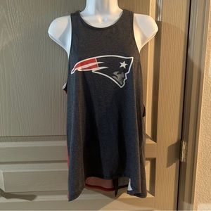 New England Patriots Womens Tie-Breaker Sleeveless Top FOCO women’s Medium